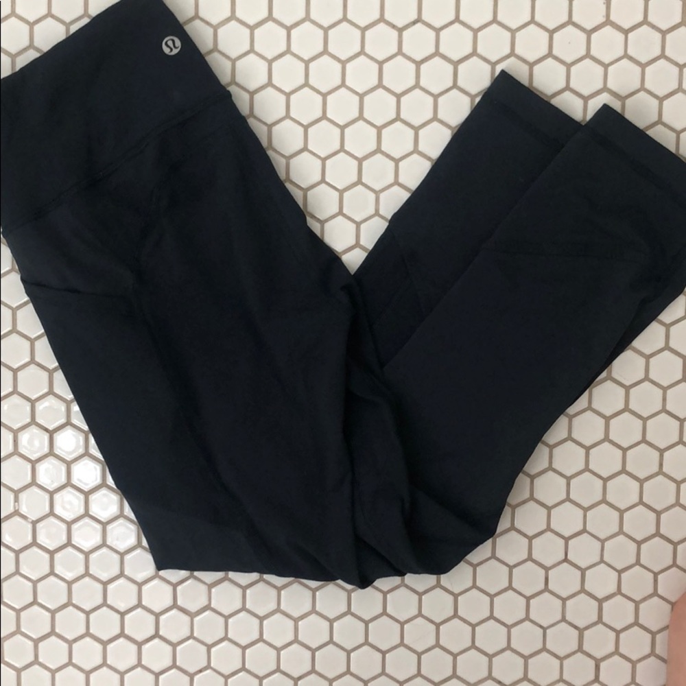 navy lululemon leggings